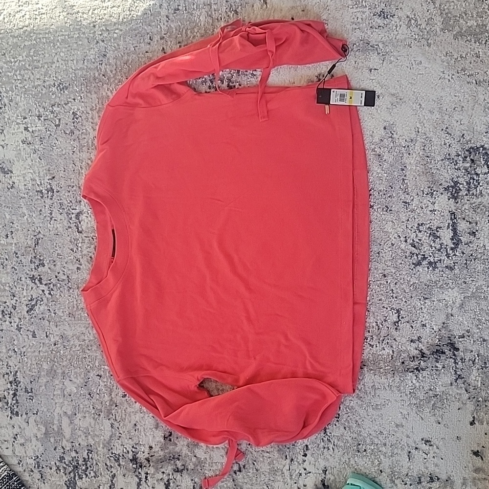 Nwt Donna Karan Active pink shirt Size Medium